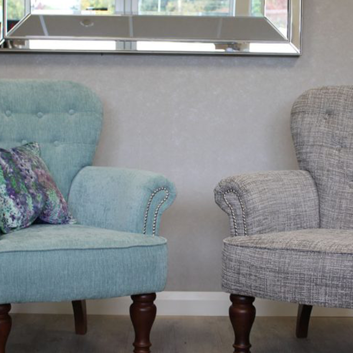 Killymoon Aimee Chair - Grey and Green