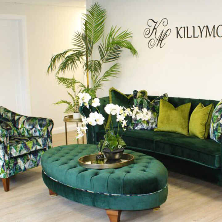 Killymoon Imperial - Green and Pattern